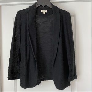 Black Knit Blazer